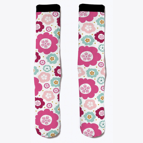 Flower Lover Socks  Standard Maglietta Front