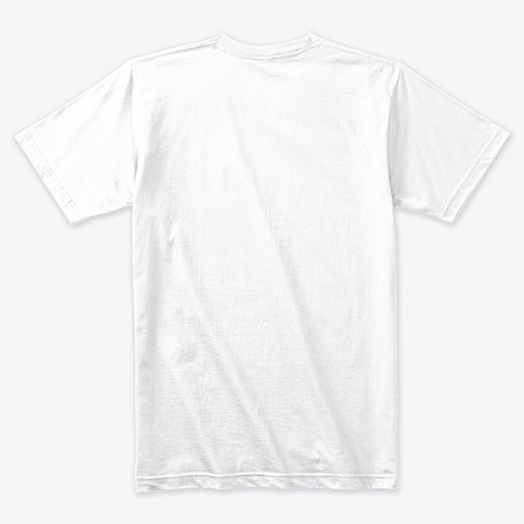 An Error Occurred. Please Check Your Internet Connection White T-Shirt Back