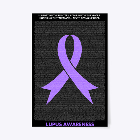 Lupus   3934 Names Poster (88868p) Black T-Shirt Front