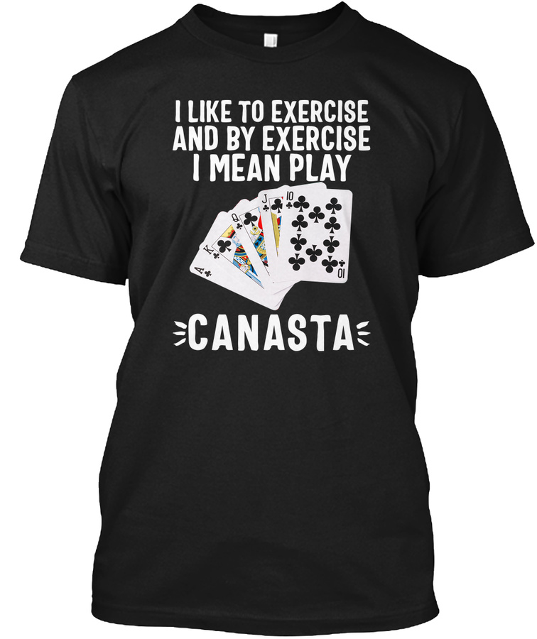 Canasta Queen King Card Game Grandma Gif Unisex Tshirt