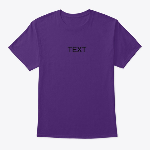 Dfasdfasdf Purple T-Shirt Front