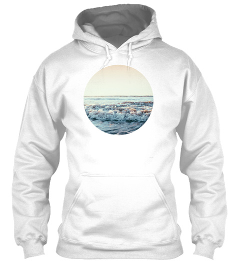 Pacific Ocean   White T-Shirt Front