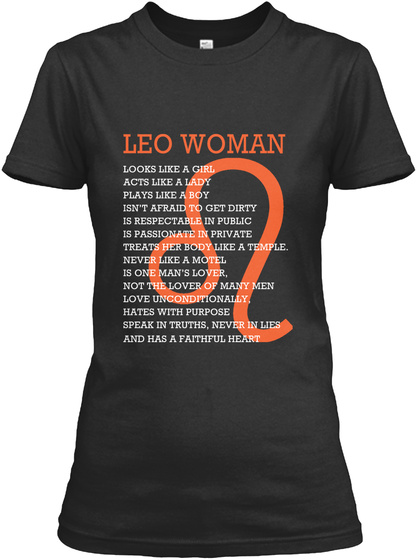 Leo Woman Zodiac T Shirts - Leo woman 