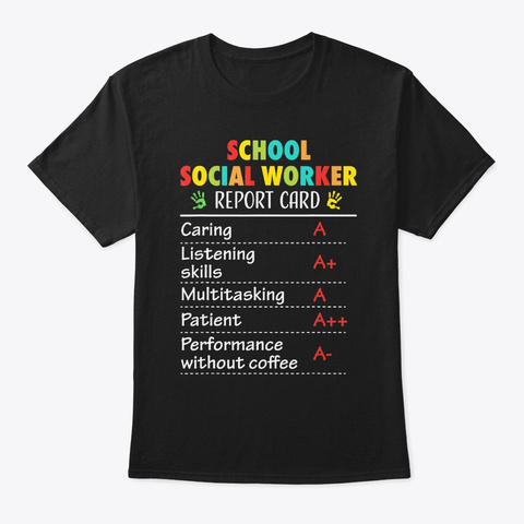 School Social Worker Funny Gift Tshirt F