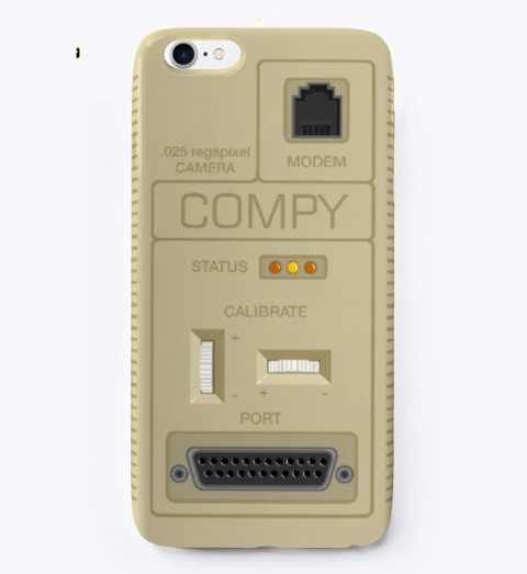 Compy I Phone Case Standard T-Shirt Front