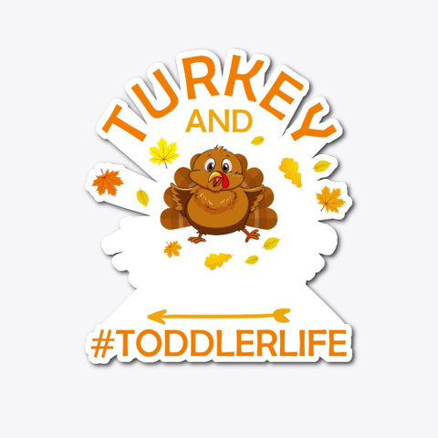 Funny Thanksgiving Day Turkey And Tantru Standard T-Shirt Front