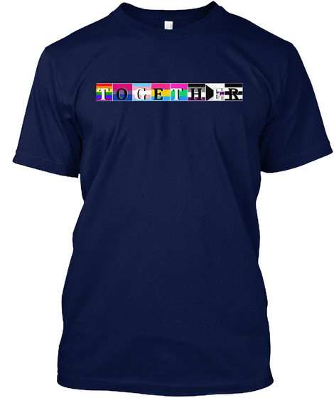Together Navy T-Shirt Front