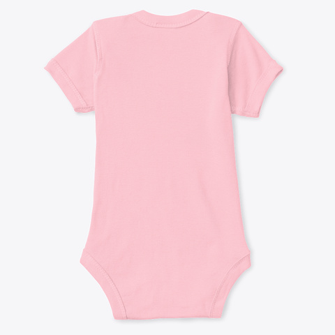 Baby Unicorn Onesie Pink T-Shirt Back