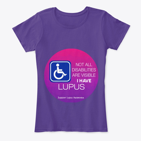 Lupus Disability Sticker Unisex Tshirt