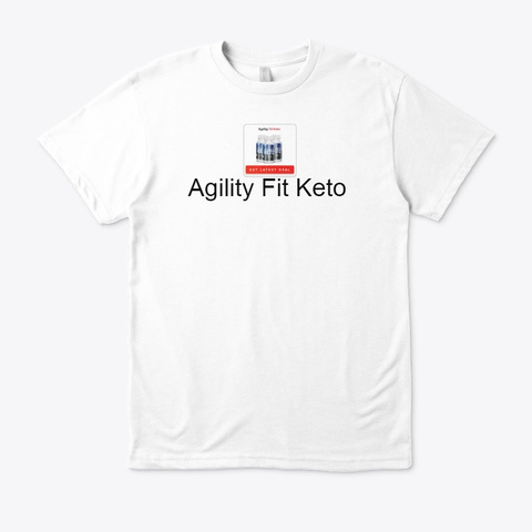 Agility Fit Keto   Special Diet Offer White Kaos Front