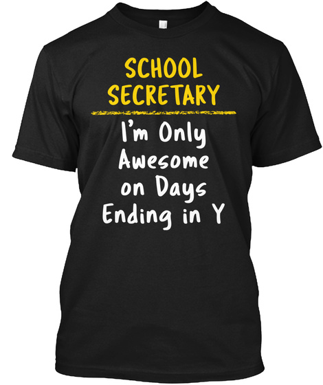 School Secretary Awesome On Y Days Gift