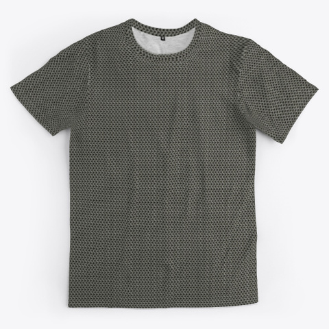Chainmail Short Sleeve Shirt Dark Standard T-Shirt Front