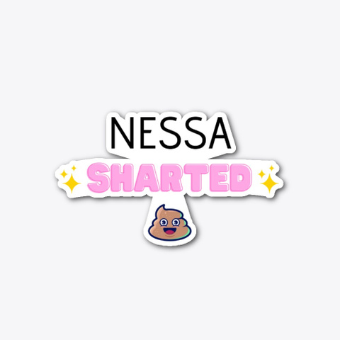 Nessa Sharted   Tik Tok  Standard Camiseta Front