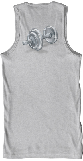 Gym   Bodybuilding Sport Grey áo T-Shirt Back