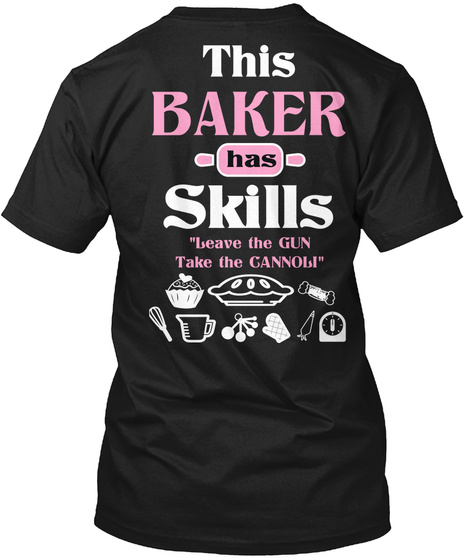 Baker -leave Gun Take The Cannoli-baking