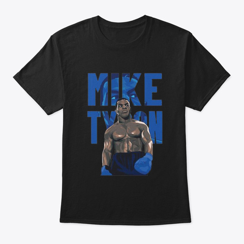 Mike Tayson Mt Black T-Shirt Front