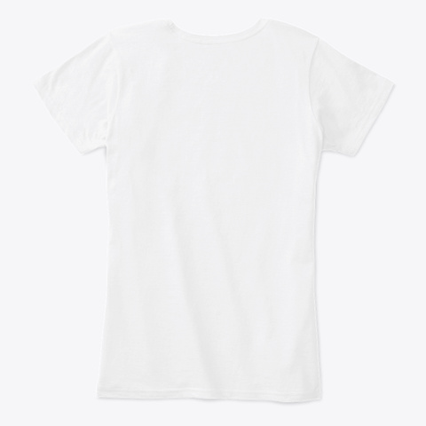 Autism Colors  White T-Shirt Back