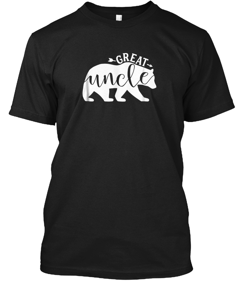 Mens Great Uncle Bear Shirt Uncle Family Unisex Tshirt