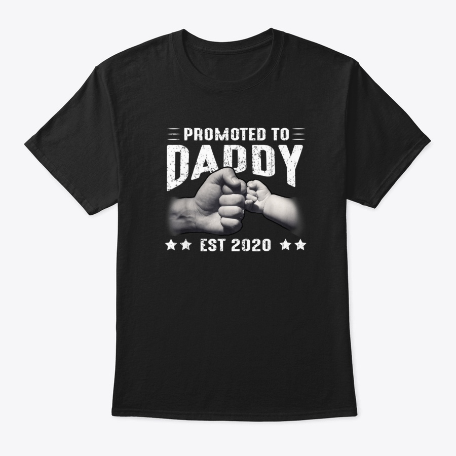 New Dad Soon Promoted To Daddy est 2020 Unisex Tshirt