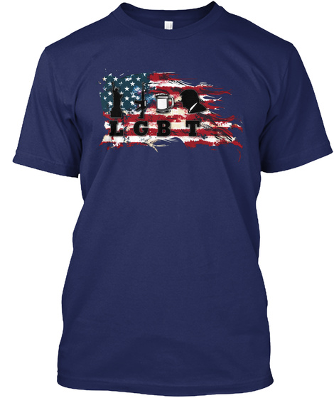 Liberty Guns Beer Trump T-shirt Lgbt Fun