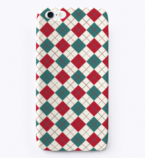 Christmas Pattern I Phone Case Coral áo T-Shirt Front