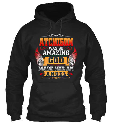 Atchison Angel Black T-Shirt Front
