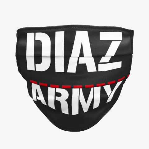 Diaz Army 209 California Stockton Black T-Shirt Front