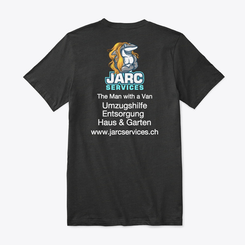 Jarc Services Merchandise Black T-Shirt Back