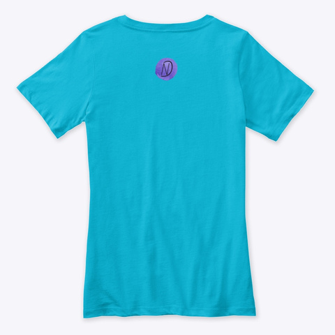 Gaming That’s How I Roll! Turquoise T-Shirt Back