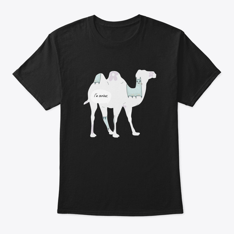 Camel 142 Black T-Shirt Front