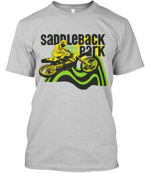 Saddleback Park Light Steel T-Shirt Front