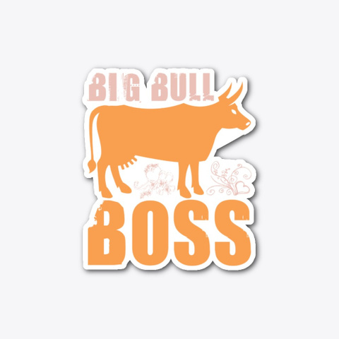 Big Bull Boss Standard Kaos Front