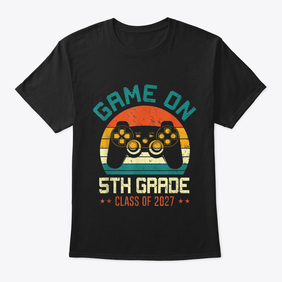 Game On 5Th Grade Gamer Funny Class Of 2 Unisex Tshirt