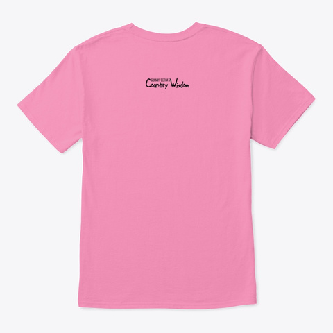 Wild As A Peach Orchard Hog Pink Camiseta Back