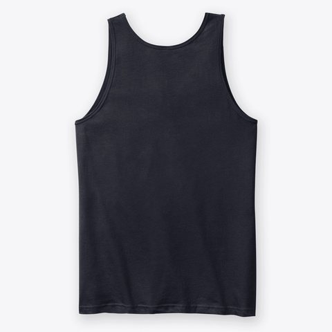 Outliers Tank  Navy T-Shirt Back