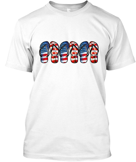 1star A   Mens T Shirt By American Appar White T-Shirt Front