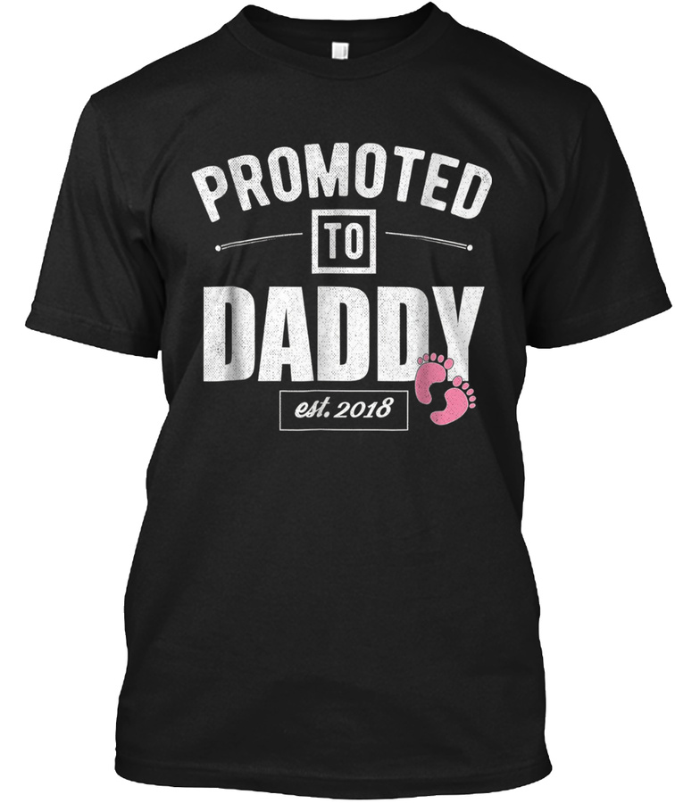 Mens Vintage Promoted To Daddy Its A Gir Unisex Tshirt