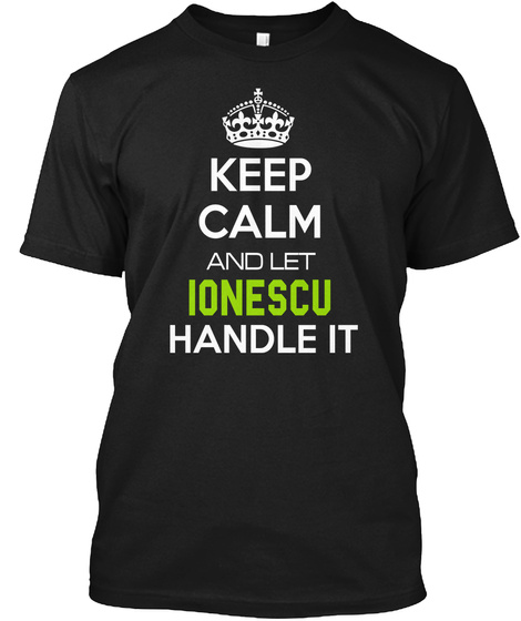 IONESCU calm shirt Unisex Tshirt