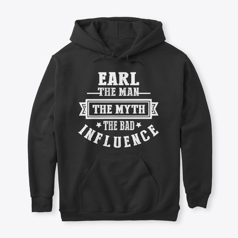 Earl The Bad Influence Black T-Shirt Front