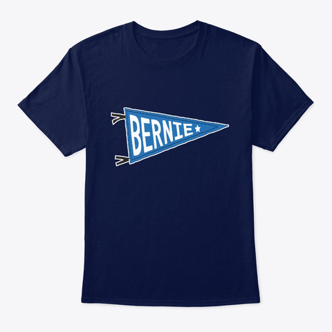 Sanders Pennant Navy T-Shirt Front