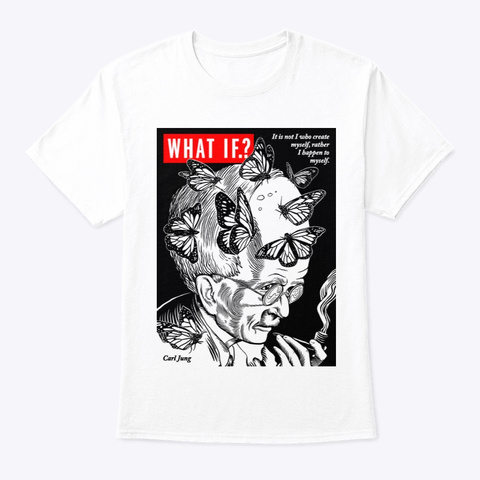 Carl Jung White T-Shirt Front