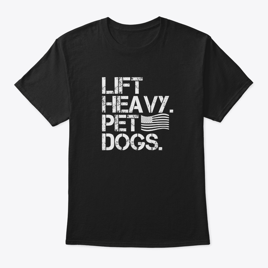 Lift Heavy Pet Dogs Us Flag Dog Lover