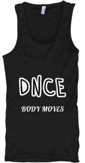 Body Moves  Black T-Shirt Front