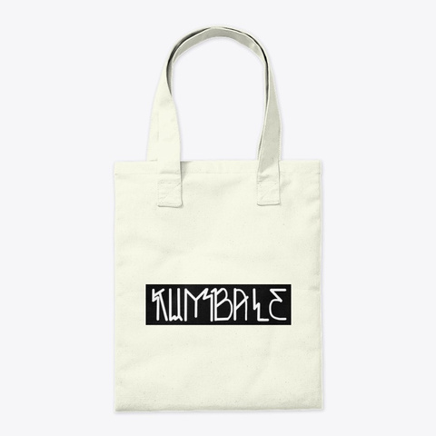 Kumbale Records Natural T-Shirt Back