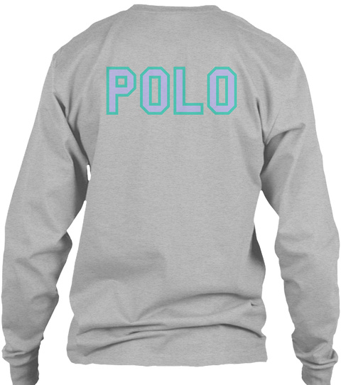 Polo Sport Grey T-Shirt Back