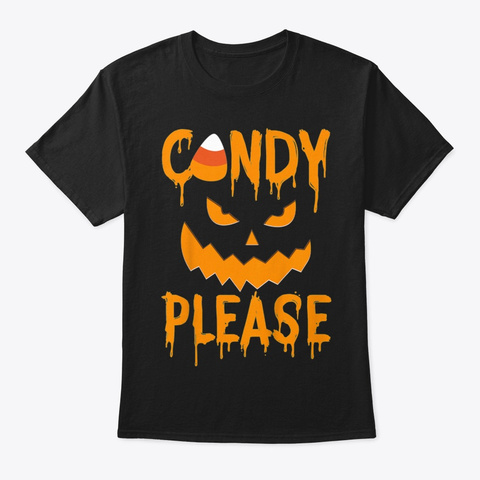 Candy Please Scary Pumpkin Halloween