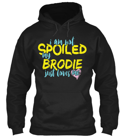 Brodie
 Black T-Shirt Front
