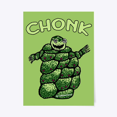 Chonk Chart Poster