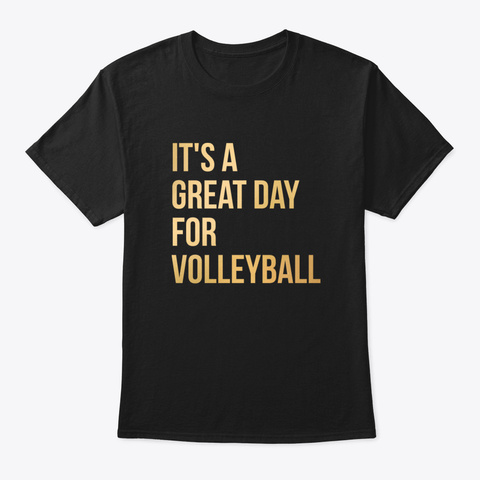 Volleyball Cbsep Black T-Shirt Front