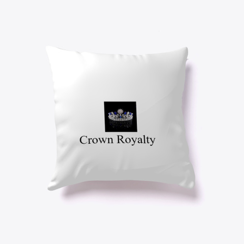 Crown Royalty Brand  White T-Shirt Front